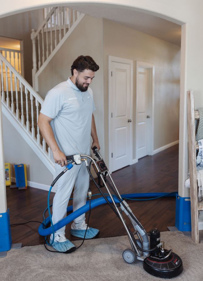 Professional carpet cleaning in Vancouver WA living room